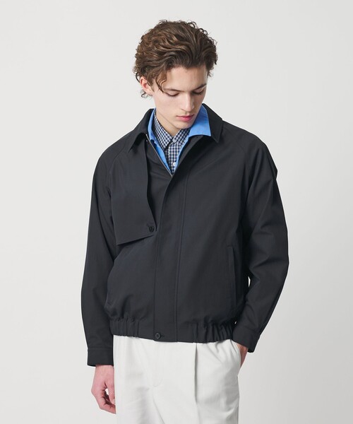 BEAUTY&YOUTH UNITED ARROWS（ビューティーアンドユースユナイテッドアローズ）の「Veldam ギャバ ショート ジャケット（ブルゾン・メンズ・ブラック/オリーブ・S/M/L/XL）」の11枚目の写真