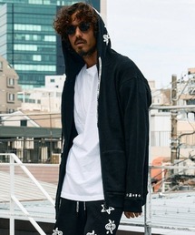 STUD MUFFIN | STUD MUFFIN/スタッドマフィン/コットンワッフル ペイズリーサガラジップパーカー/614-02863(パーカー)