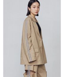 EMODA | ダブルラインスリーブオーバージャケット(テーラードジャケット)