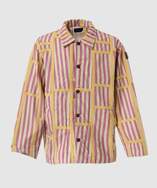 PHINGERIN(フィンガリン)の「TRIM PATTERN JACKET(その他アウター・メンズ・ネイビー系/ピンク系その他・L)」の2枚目の写真
