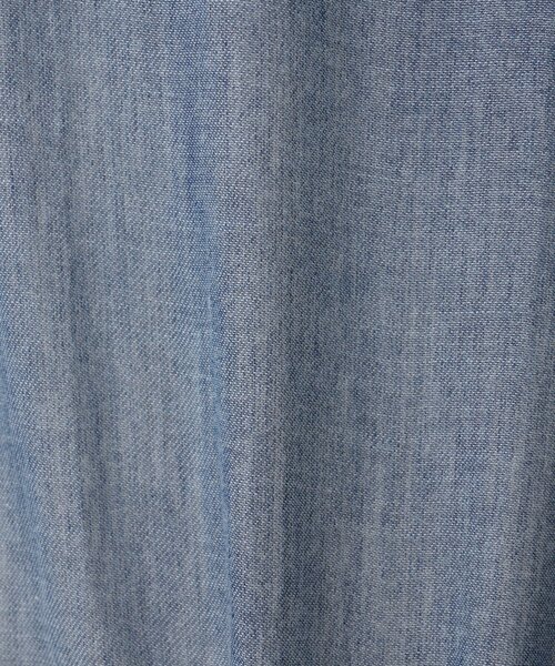 BEARDSLEY（ビアズリー）の「シフォンデニムシャツワンピース（ワンピース・レディース・ブルー・FREE）」の13枚目の写真