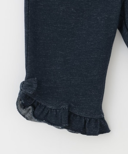 KP（ケーピー）の「デニム風ニットツイル パンツ 6分丈（その他パンツ・キッズ・ブルー/ネイビー/ラベンダー・80ｃｍ/90cm/100cm/110cm/120cm/130cm/140cm/150cm/160cm）」の8枚目の写真