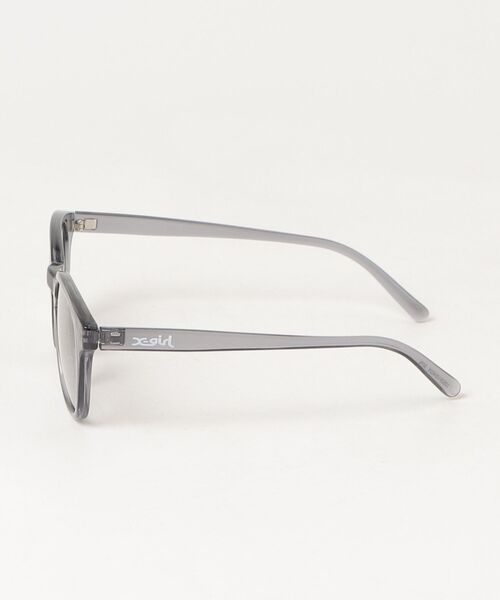 X-girl（エックスガール）の「CLASSIC WELLINGTON SUNGLASSES（サングラス・レディース・ブラック/グレー・ONE SIZE）」の9枚目の写真