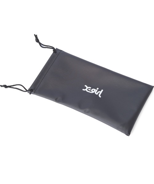 X-girl（エックスガール）の「CLASSIC WELLINGTON SUNGLASSES（サングラス・レディース・ブラック/グレー・ONE SIZE）」の8枚目の写真