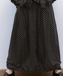 《一部店舗+WEB限定》Glyph Polka dot Balloon Skirt