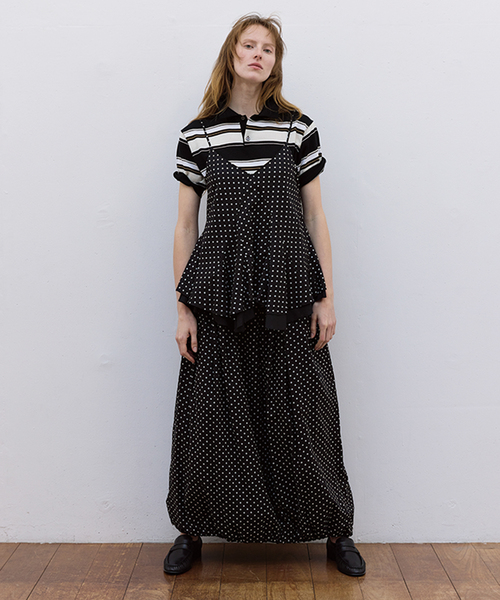 Spick & Span（スピックアンドスパン）の「《一部店舗+WEB限定》Glyph Polka dot Balloon Skirt（スカート・レディース・ブラック・FREE）」の2枚目の写真