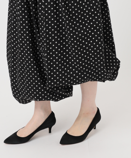 Spick & Span（スピックアンドスパン）の「《一部店舗+WEB限定》Glyph Polka dot Balloon Skirt（スカート・レディース・ブラック・FREE）」の9枚目の写真