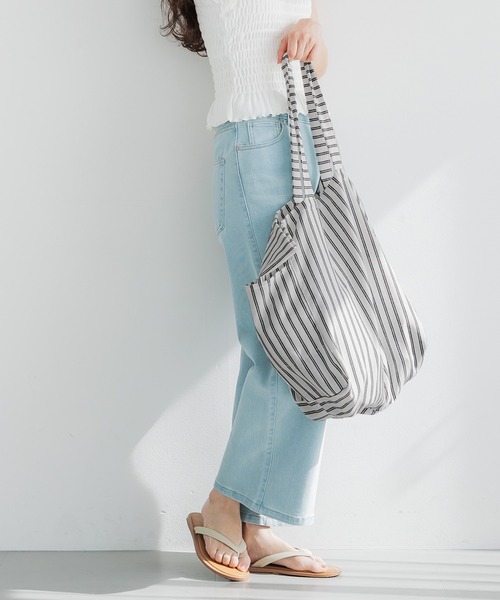 coca（coca）（コカ）の「ビッグサイズトートバッグ（トートバッグ・レディース・レッド/チャコール・ONE SIZE）」の12枚目の写真