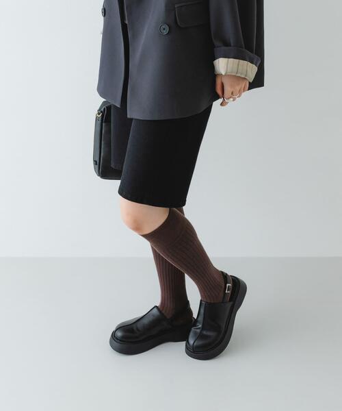 RODE SKO（ロデスコ）の「センターステッチクロッグ（サンダル・レディース・ブラック/ダークブラウン・38/37/36）」の6枚目の写真