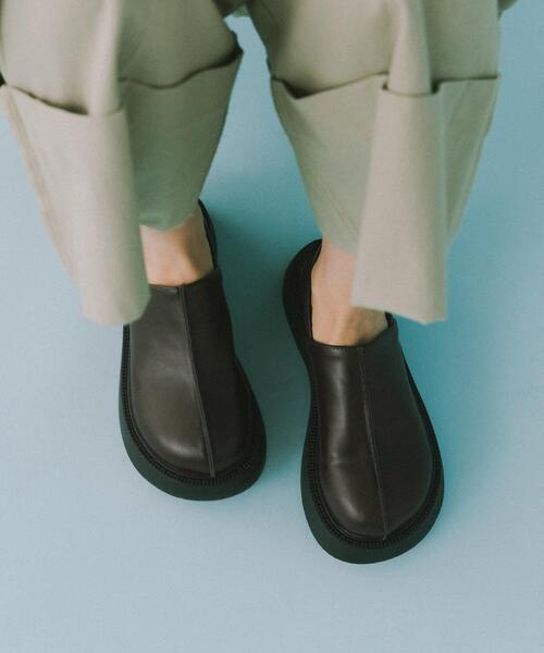 RODE SKO（ロデスコ）の「センターステッチクロッグ（サンダル・レディース・ブラック/ダークブラウン・38/37/36）」の20枚目の写真