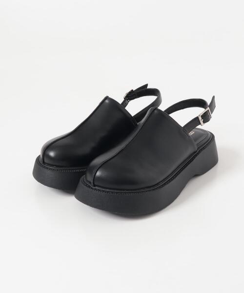 RODE SKO（ロデスコ）の「センターステッチクロッグ（サンダル・レディース・ブラック/ダークブラウン・38/37/36）」の12枚目の写真