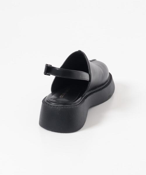 RODE SKO（ロデスコ）の「センターステッチクロッグ（サンダル・レディース・ブラック/ダークブラウン・38/37/36）」の10枚目の写真