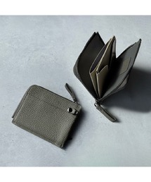 LASIEM（ラシエム）の「ミニ財布 薄い 財布 メンズ 本革 お札を折らない 二つ折り レザー ショートウォレット（財布）」