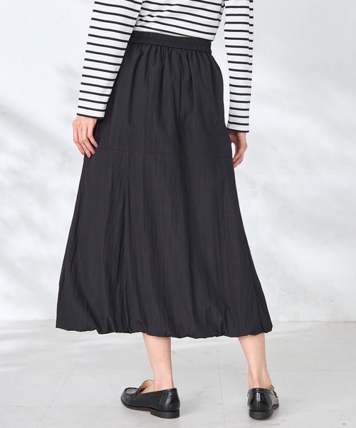 GALLORIA（ギャローリア）の「バルーンスカート（スカート・レディース・オフホワイト/ブラック・L/LL/M/S）」の8枚目の写真