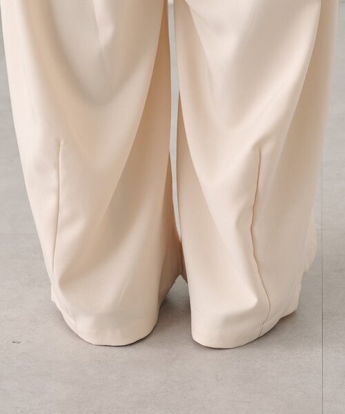 mystic(ミスティック)の「ベルト付きボリュームスラックス(スラックス・レディース・ブラック/アイボリー/グレー・0/2/1)」の14枚目の写真