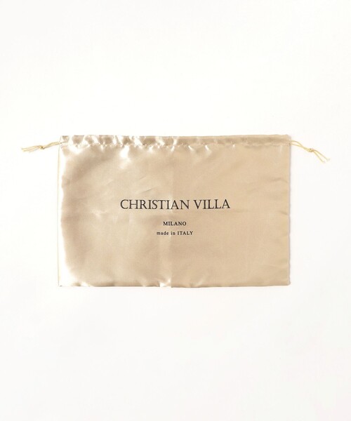 CHRISTIAN VILLA（クリスチャンヴィラ）の「【7/24値下げ】CHRISTIAN VILLA / ワイド スクエア ボストン バッグ（ボストンバッグ・レディース・ブラック・ONE SIZE）」の10枚目の写真