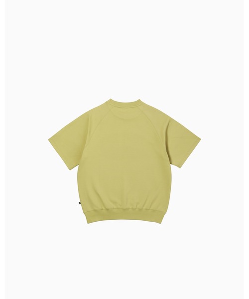 CONVERSE(コンバース)の「CV ARCH LOGO SS SW TOP M / CVアーチロゴSS SWトップM(スウェット・メンズ・ライトイエロー・XL/M)」の2枚目の写真