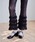 etre loin�i�G�g�������j�́uFrill tulle print pants�i���̑��p���c�j�v�b�u���b�N