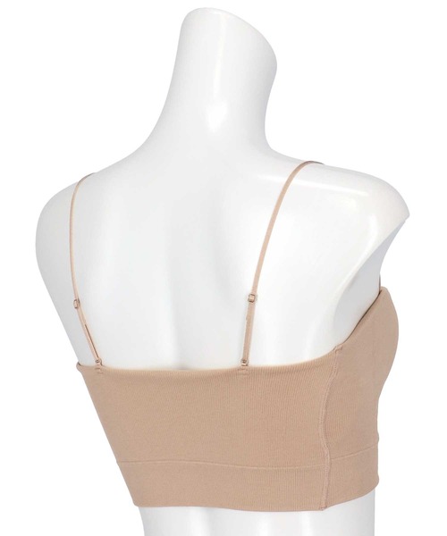 AMPHI(アンフィ)の「「ETRE TOKYO×AMPHI」 バンドゥキャミソール ブラトップ(キャミソール・レディース・ベージュ/ブラック・L/M)」の6枚目の写真