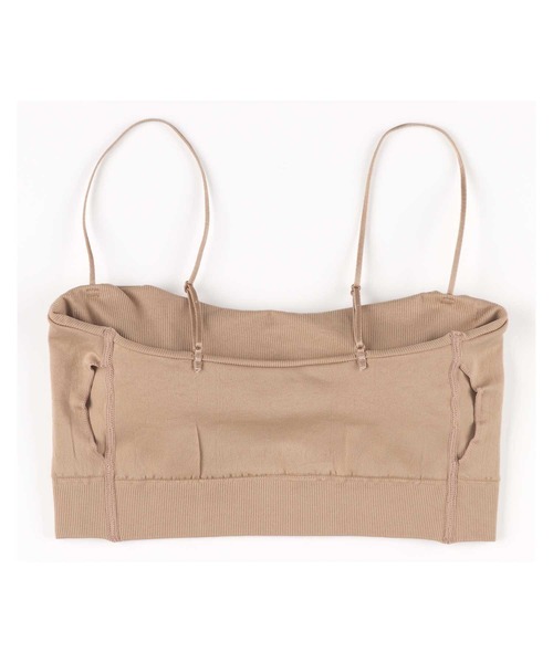 AMPHI(アンフィ)の「「ETRE TOKYO×AMPHI」 バンドゥキャミソール ブラトップ(キャミソール・レディース・ベージュ/ブラック・L/M)」の8枚目の写真