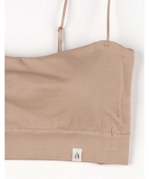 AMPHI(アンフィ)の「「ETRE TOKYO×AMPHI」 バンドゥキャミソール ブラトップ(キャミソール・レディース・ベージュ/ブラック・L/M)」の10枚目の写真