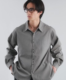 Adoon plain | RAFFINEL LINEN-BLEND MULTI -BUTTON SHIRT / ラフィネルリネンブレンドマルチボタンシャツ(シャツ/ブラウス)