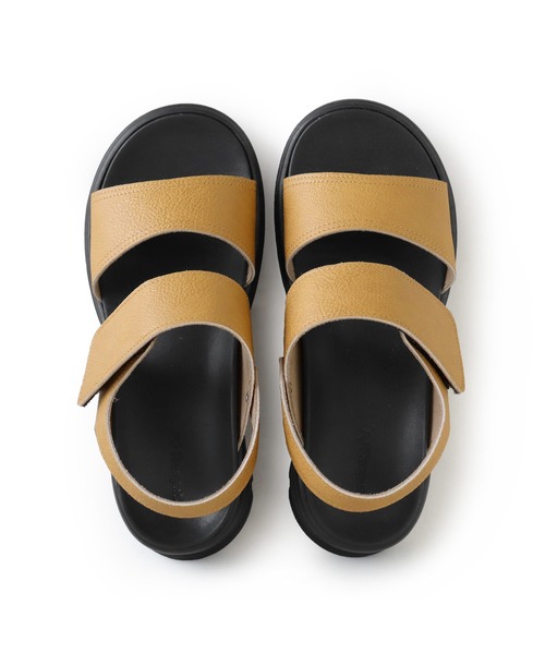 Re:getA(リゲッタ)の「Re:getA 軽量EVAバックベルトサンダル RE552(サンダル・レディース・シルバー/ブラック/マスタード/グレイッシュブルー/アイボリー・XL/L/M/S)」の17枚目の写真