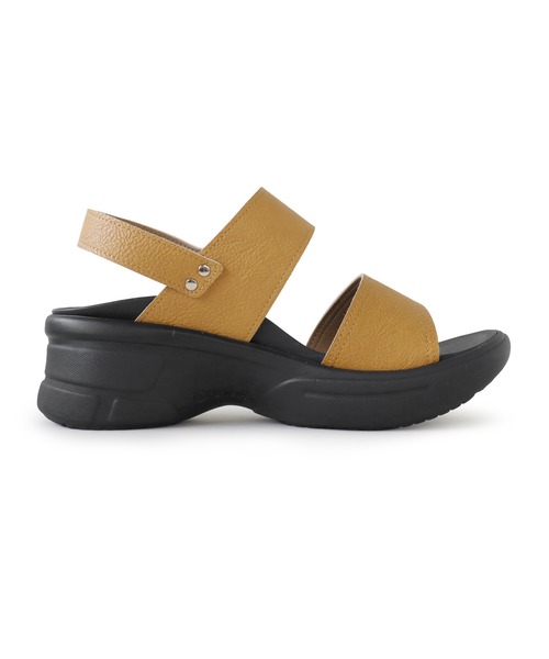 Re:getA(リゲッタ)の「Re:getA 軽量EVAバックベルトサンダル RE552(サンダル・レディース・シルバー/ブラック/マスタード/グレイッシュブルー/アイボリー・XL/L/M/S)」の16枚目の写真