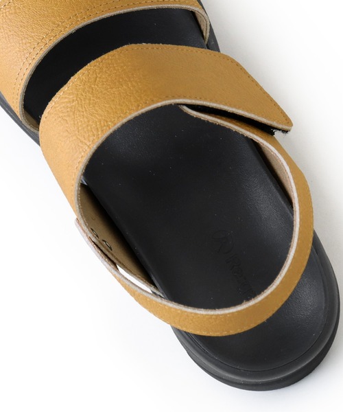 Re:getA(リゲッタ)の「Re:getA 軽量EVAバックベルトサンダル RE552(サンダル・レディース・シルバー/ブラック/マスタード/グレイッシュブルー/アイボリー・XL/L/M/S)」の18枚目の写真