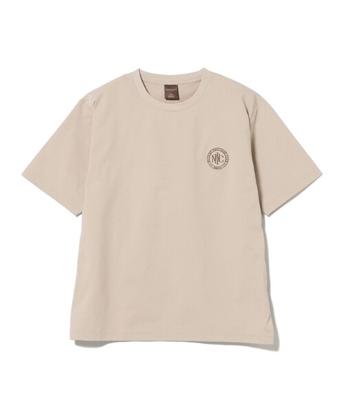 BEAMS HEART(ビームスハート)の「【7/9値下げ】MHC クイックドライ エンブレム Tシャツ(吸水速乾・ユニセックス)(Tシャツ/カットソー・メンズ・ホワイト/チャコールグレー/ベージュ・M/S/XL/L)」の3枚目の写真