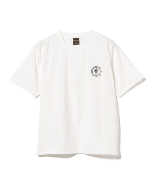 BEAMS HEART(ビームスハート)の「【7/9値下げ】MHC クイックドライ エンブレム Tシャツ(吸水速乾・ユニセックス)(Tシャツ/カットソー・メンズ・ホワイト/チャコールグレー/ベージュ・M/S/XL/L)」の7枚目の写真