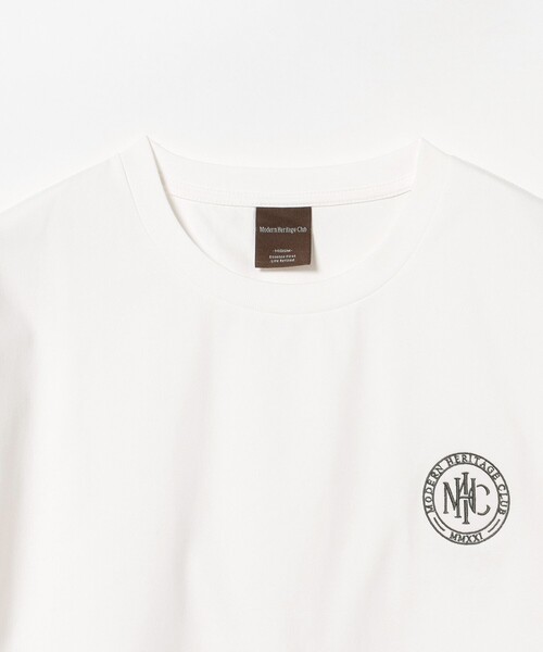 BEAMS HEART(ビームスハート)の「【7/9値下げ】MHC クイックドライ エンブレム Tシャツ(吸水速乾・ユニセックス)(Tシャツ/カットソー・メンズ・ホワイト/チャコールグレー/ベージュ・M/S/XL/L)」の8枚目の写真
