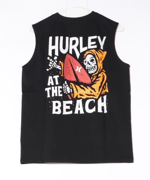 Hurley (ハーレー)の「【Hurley:ハーレー】バックプリントロゴタンクトップ 吸水速乾 AT THE BEACH SLEEVELESS(タンクトップ・メンズ・ホワイト/ライトブルー/ブラック・SMALL/MEDIUM/LARGE/X-LARGE)」の13枚目の写真