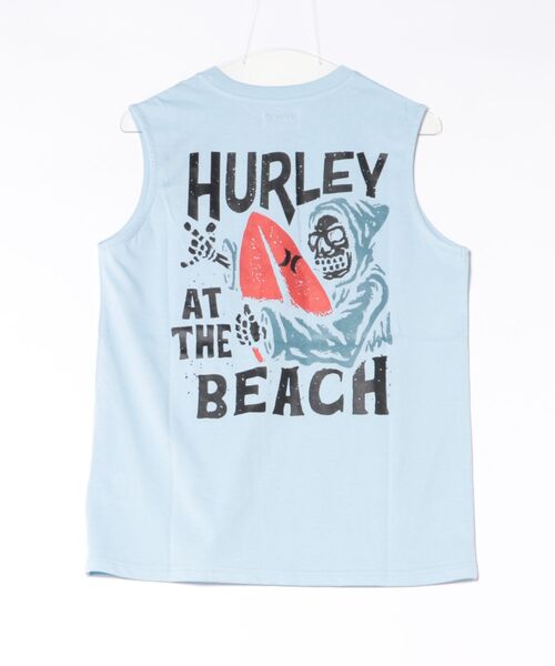 Hurley (ハーレー)の「【Hurley:ハーレー】バックプリントロゴタンクトップ 吸水速乾 AT THE BEACH SLEEVELESS(タンクトップ・メンズ・ホワイト/ライトブルー/ブラック・SMALL/MEDIUM/LARGE/X-LARGE)」の14枚目の写真