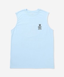 【Hurley:ハーレー】バックプリントロゴタンクトップ 吸水速乾 AT THE BEACH SLEEVELESS