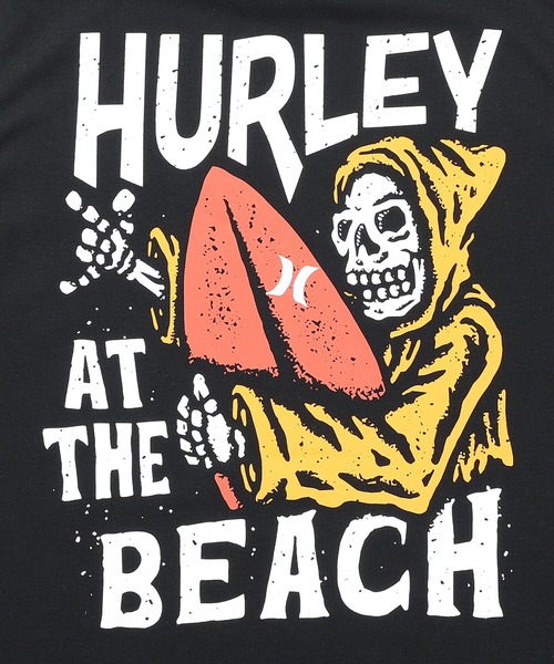 Hurley （ハーレー）の「【Hurley:ハーレー】バックプリントロゴタンクトップ　吸水速乾　AT THE BEACH SLEEVELESS（タンクトップ・メンズ・ホワイト/ライトブルー/ブラック・SMALL/MEDIUM/LARGE/X-LARGE）」の8枚目の写真