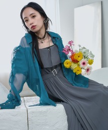 HARE | ギャザーシアーシャツ(HARE)(シャツ/ブラウス)