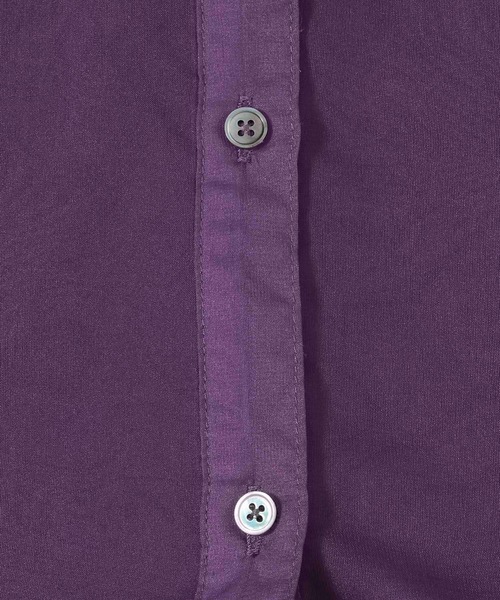 HARE（ハレ）の「ギャザーシアーシャツ(HARE)（シャツ/ブラウス・レディース・ブルー/ブラック/グリーン/ピンク/イエロー/パープル・FREE）」の19枚目の写真