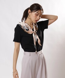 JUSGLITTY | スカーフ付きＴシャツ(Tシャツ/カットソー)