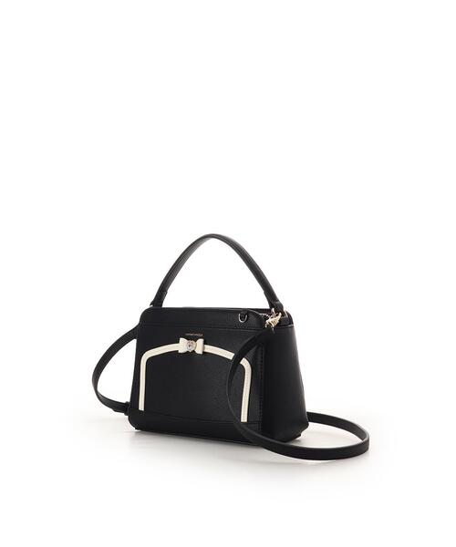 SAMANTHAVEGA（サマンサベガ）の「プチリボンショルダーバッグ（ショルダーバッグ・レディース・ピンク/ブラック/ベージュ・FREE）」の4枚目の写真