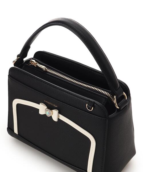 SAMANTHAVEGA（サマンサベガ）の「プチリボンショルダーバッグ（ショルダーバッグ・レディース・ピンク/ブラック/ベージュ・FREE）」の5枚目の写真