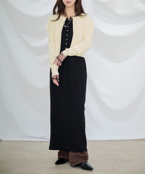 Dita Muaj.（ディータムアージュ）の「シアースリーブワンピース（ワンピース・レディース・ブラック・FREE）」の12枚目の写真