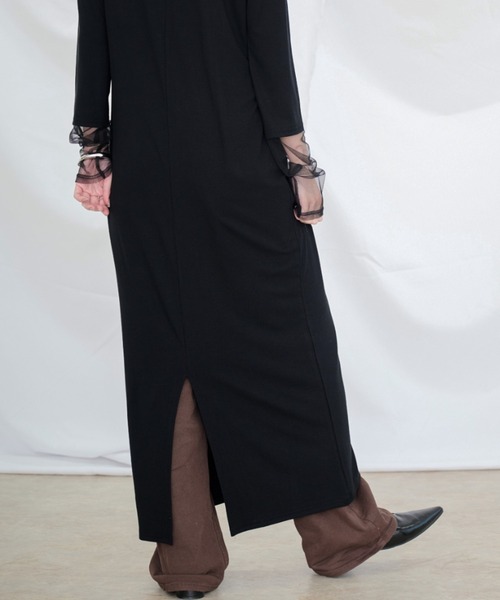 Dita Muaj.（ディータムアージュ）の「シアースリーブワンピース（ワンピース・レディース・ブラック・FREE）」の10枚目の写真