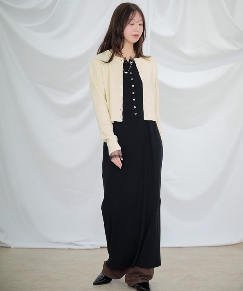 Dita Muaj.（ディータムアージュ）の「シアースリーブワンピース（ワンピース・レディース・ブラック・FREE）」の14枚目の写真