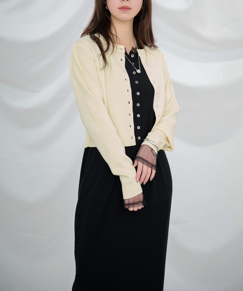 Dita Muaj.（ディータムアージュ）の「シアースリーブワンピース（ワンピース・レディース・ブラック・FREE）」の22枚目の写真