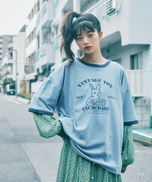 niko and... | [MODE NORM CORE] メランジリンガークルーTシャツ(Tシャツ/カットソー)