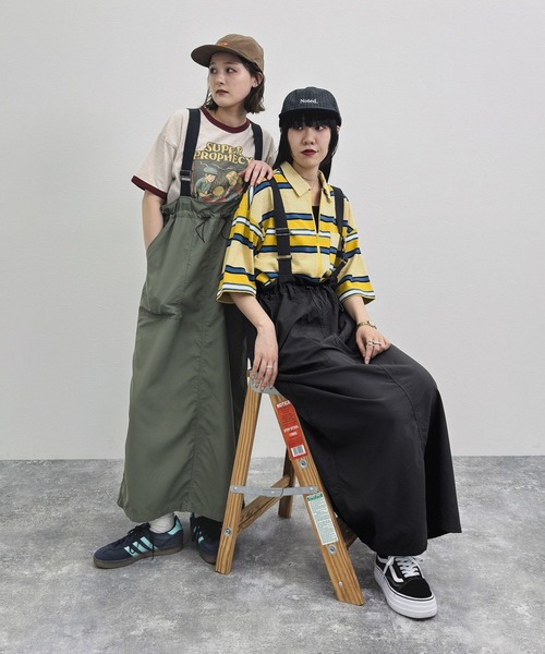 niko and...（ニコアンド）の「[MODE NORM CORE] メランジリンガークルーTシャツ（Tシャツ/カットソー・レディース・チャコール/ブルー/ナチュラル・LARGE/MEDIUM）」の20枚目の写真