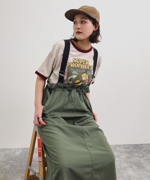 niko and...（ニコアンド）の「[MODE NORM CORE] メランジリンガークルーTシャツ（Tシャツ/カットソー・レディース・チャコール/ブルー/ナチュラル・LARGE/MEDIUM）」の22枚目の写真
