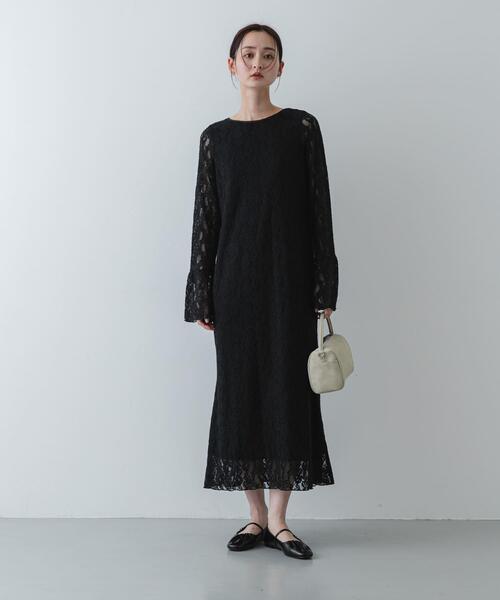 SENSE OF PLACE by URBAN RESEARCH（センスオブプレイスバイアーバンリサーチ）の「『抗菌/消臭』ギャザーフラットパンプス（パンプス・レディース・ブラック/アイボリー・MEDIUM/SMALL/LARGE）」の6枚目の写真