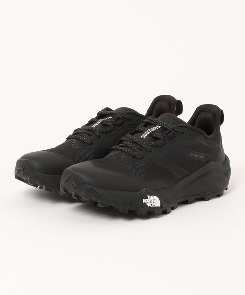 THE NORTH FACE(ザノースフェイス)の「THE NORTH FACE ザ・ノースフェイス OFFTRAIL VERSA メンズスニーカー アウトドアシューズ(オフトレイルバーサ) NF02513 KW TNFブラック/TNFホワイト(スニーカー・メンズ・ブラック×ブラック・26.0cm/27.0cm/28.0cm/29.0cm)」の1枚目の写真